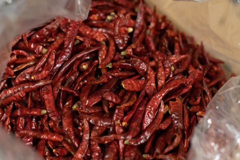 fresh chilli peppers